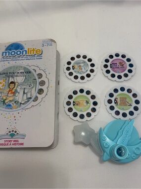 Moonlite Blue Storybook Projector for Mobile - Light Blue